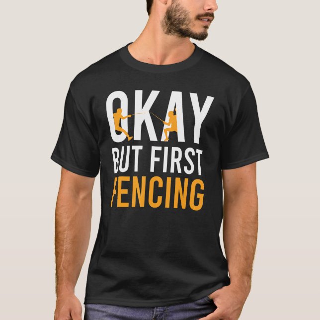 Fencer  Fencing T-Shirt (Front)