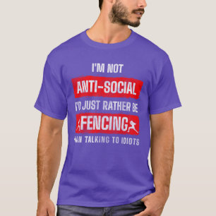 Fencer Sport Sport Fencing Hobby family T-Shirt
