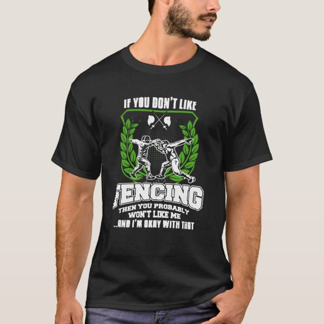 Fencing 3 T-Shirt (Front)