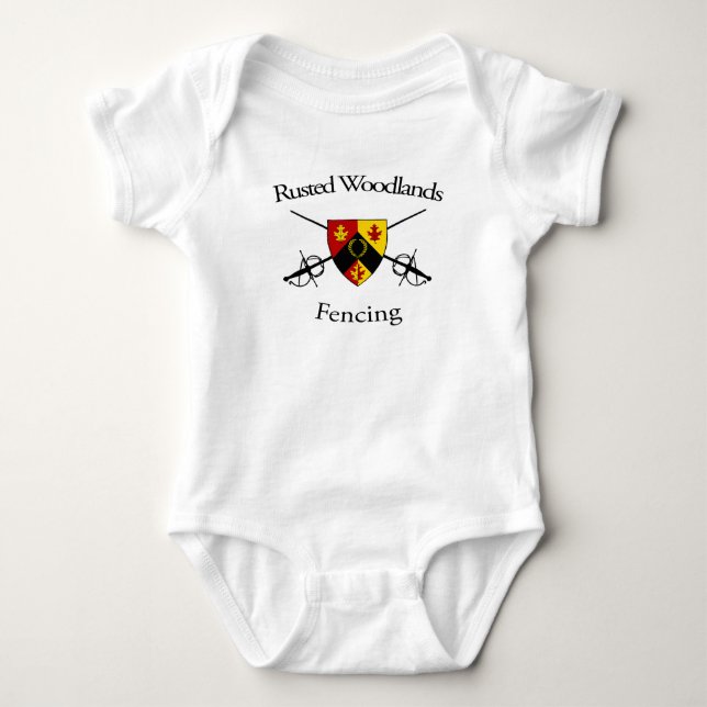 Fencing Baby Bodysuit (Front)