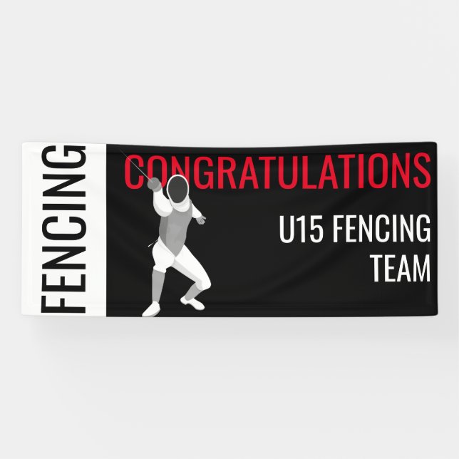 Fencing Banner (Horizontal)