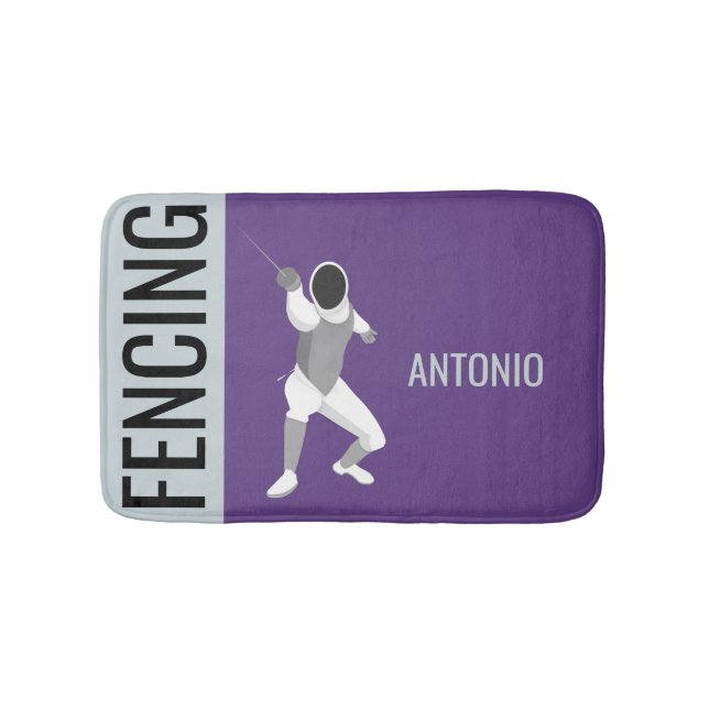 Fencing Bath Mat (Front)