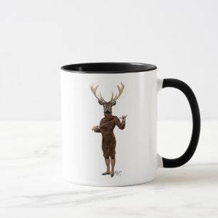 Fencing Deer Full Mug