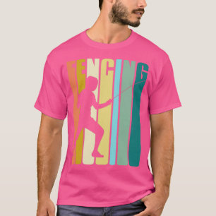 Fencing Fencing Retro (1) T-Shirt