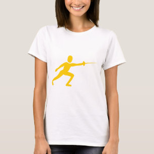 Fencing Figure - Amber T-Shirt