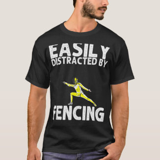 Fencing For Fencer Men Women Kids Fencing   T-Shirt