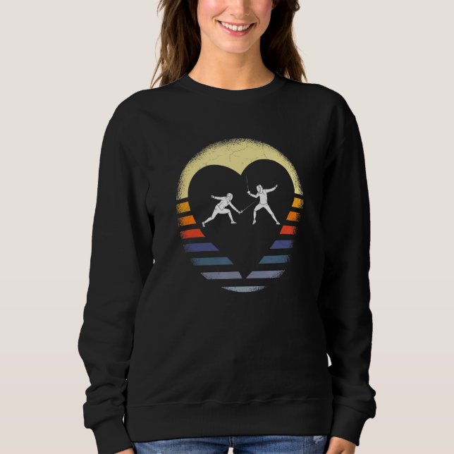 Fencing Gear Sweatshirt (Front)