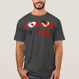 Fencing Germany summer in Tokyo T-Shirt