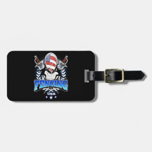 Fencing Gift   I Always Win All Match Luggage Tag