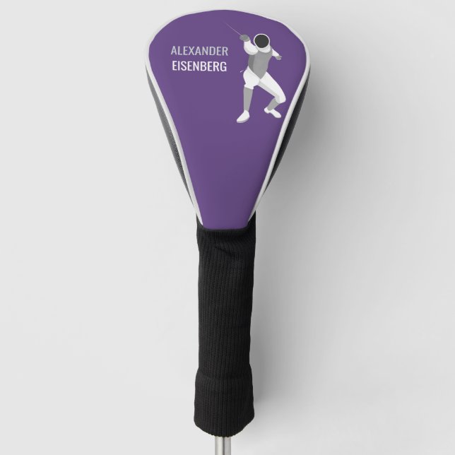 Fencing Golf Head Cover (Front)
