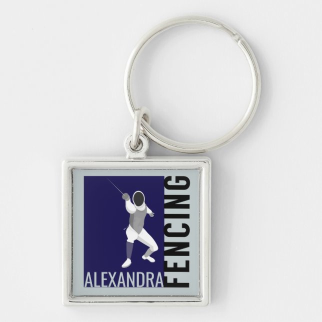 Fencing Key Ring (Front)