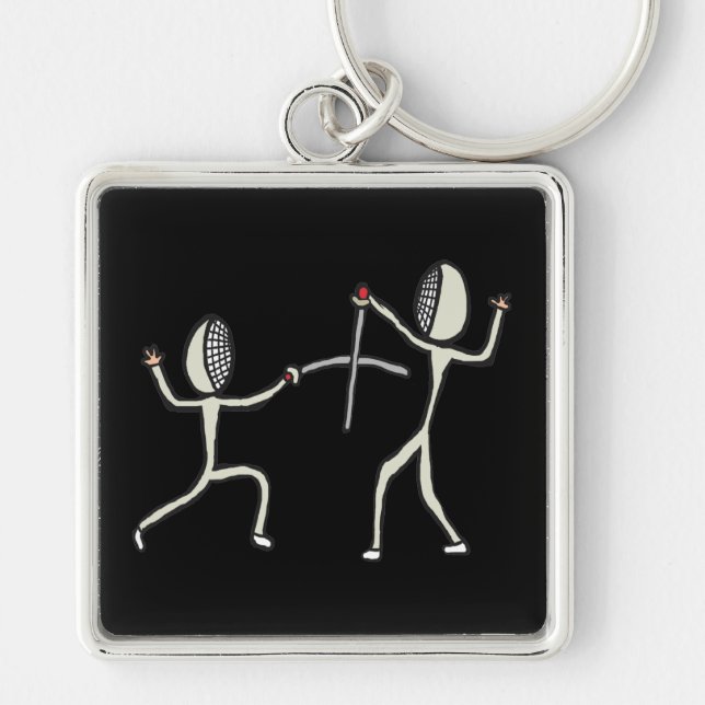 Fencing Key Ring (Front)