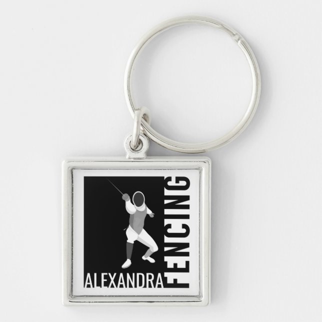 Fencing Key Ring (Front)