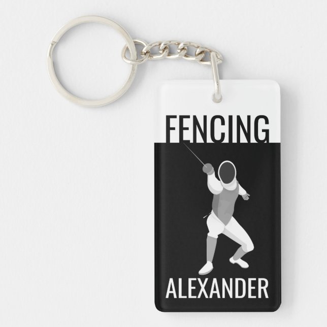 Fencing Key Ring (Front)