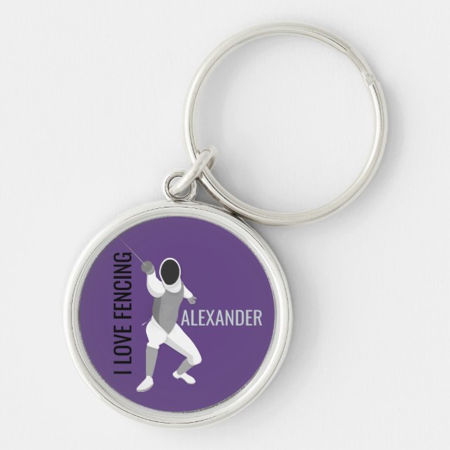 Fencing Key Ring (Front)