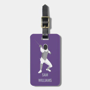 Fencing Luggage Tag