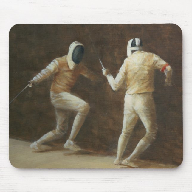Fencing Mouse Mat (Front)