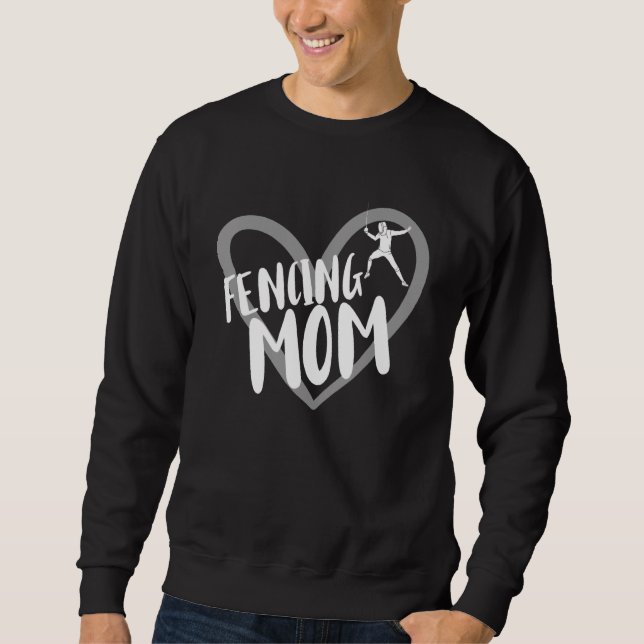 Fencing Mum Gear Sweatshirt (Front)