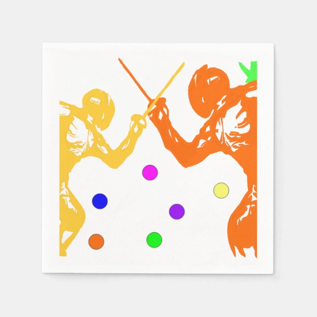 Fencing     napkin (Front)