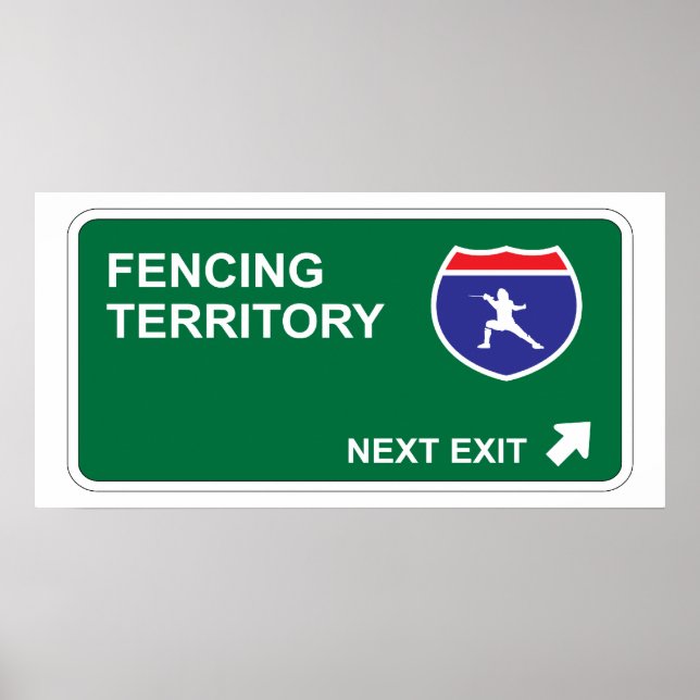 Fencing Next Exit Poster (Front)