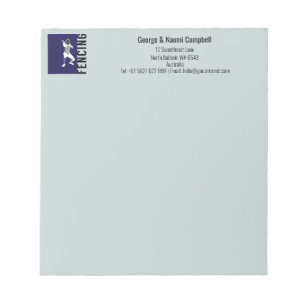 Fencing Notepad