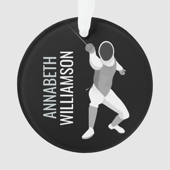 Fencing Ornament (Front)