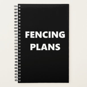 Fencing Planner Sports Theme Fencing Plans