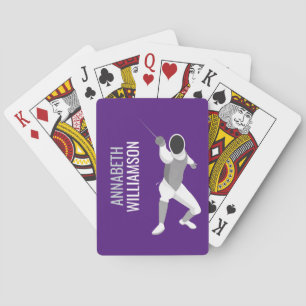 Fencing Playing Cards
