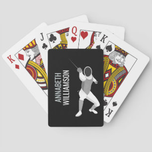 Fencing Playing Cards