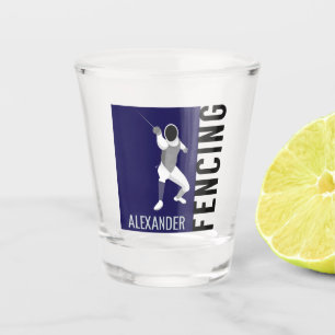 Fencing Shot Glass