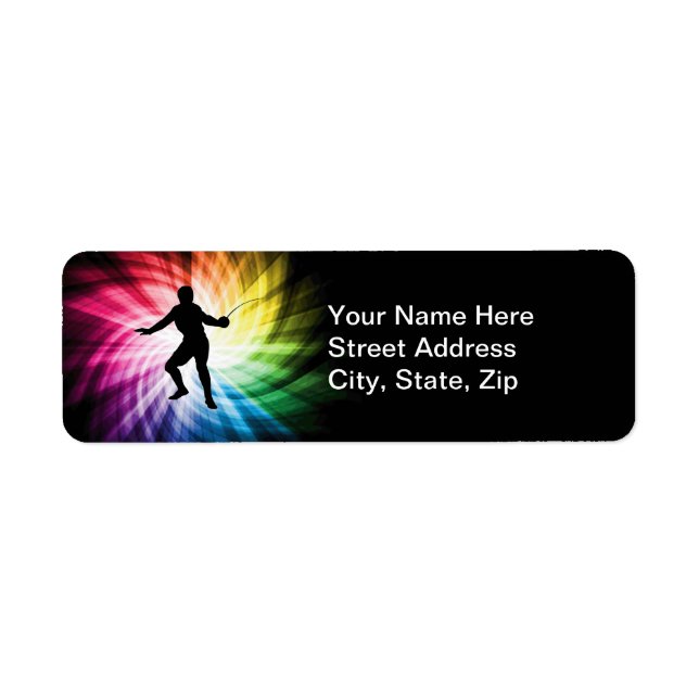 Fencing Silhouette; Spectrum (Front)