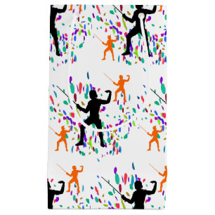 Fencing Sport Small Gift Bag