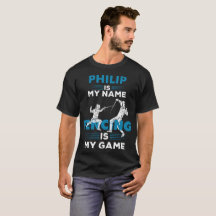 Fencing T-Shirt Philip Name Shirt Apparel Gift