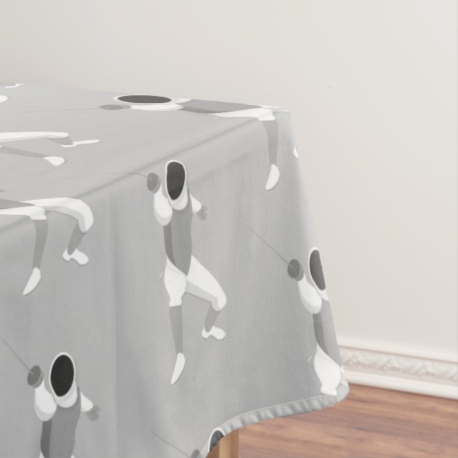 Fencing Tablecloth (In Situ)