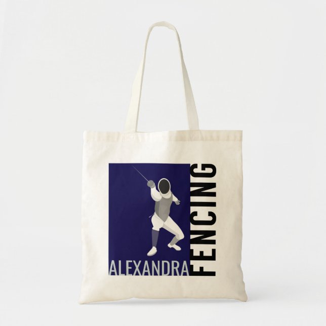 Fencing Tote Bag (Front)