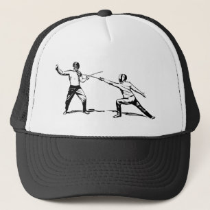 Fencing Trucker Hat
