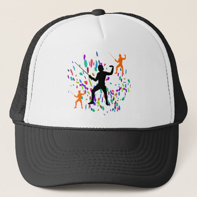 FENCING TRUCKER HAT (Front)