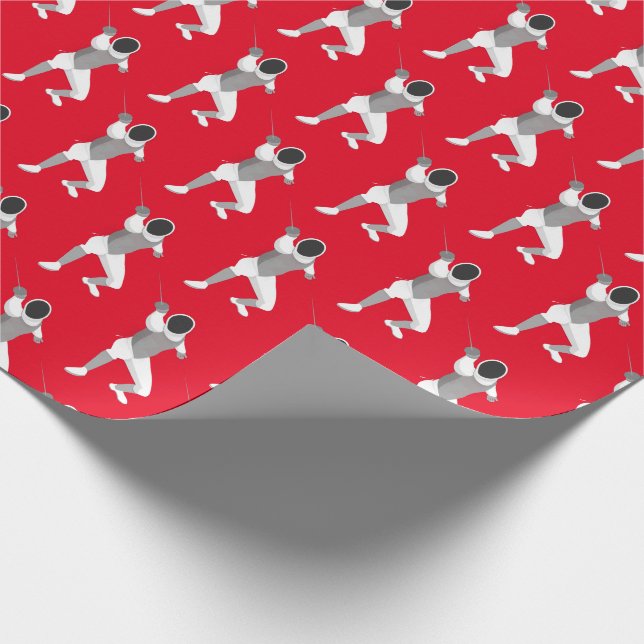 Fencing Wrapping Paper (Corner)