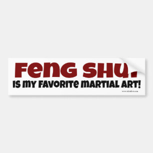 Feng Shui for Auto Bumper Sticker