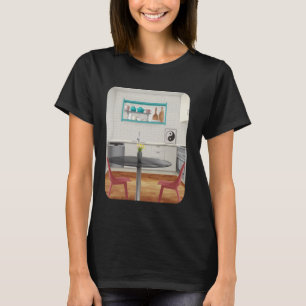 Feng Shui Kitchen Harmony Yin Yang Chef Cook Cooki T-Shirt