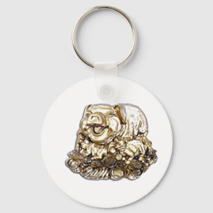Feng Shui Pig Key Ring