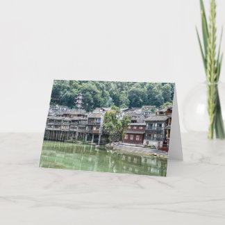 Fenghuang Ancient City Thank You Card