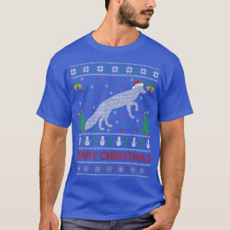 Fennec Fo Animal Lover Ugly Santa Fennec Fo Christ T-Shirt
