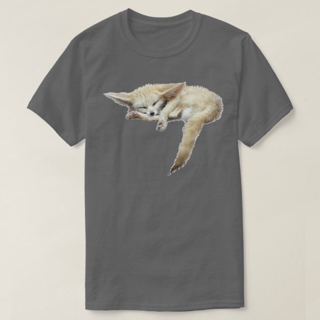Fennec Fo Sleeping Fo 1185  T-Shirt (Design Front)