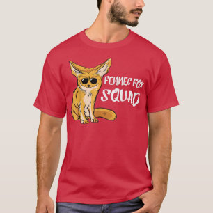 Fennec Fo Squad Sunglass Team Desert Animal Ears L T-Shirt