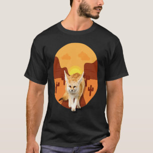 Fennec Fox Animal Canine Desert Men Women Kids T-Shirt