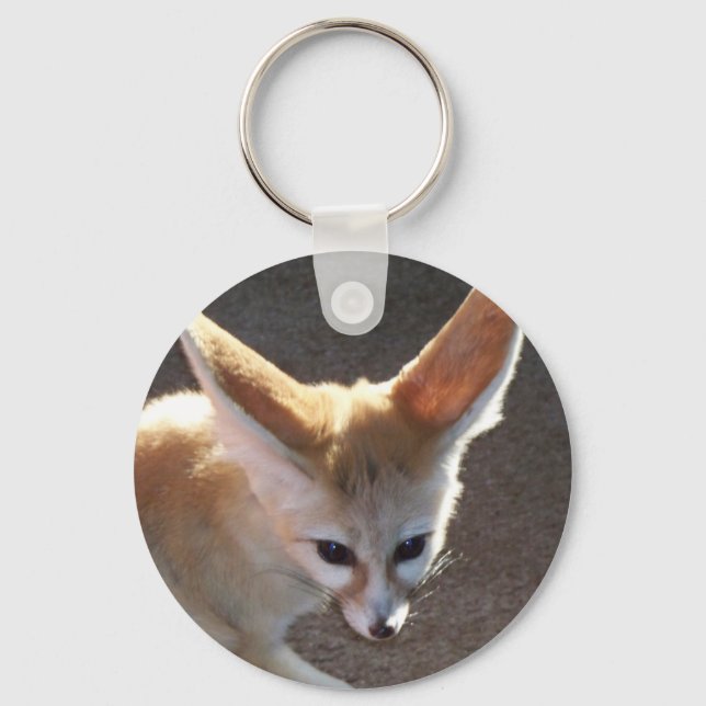 Fennec Fox Key Ring (Front)