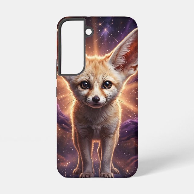 Fennec Fox Nebula Samsung Galaxy Case (Back)