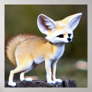Fennec Fox Poster 1