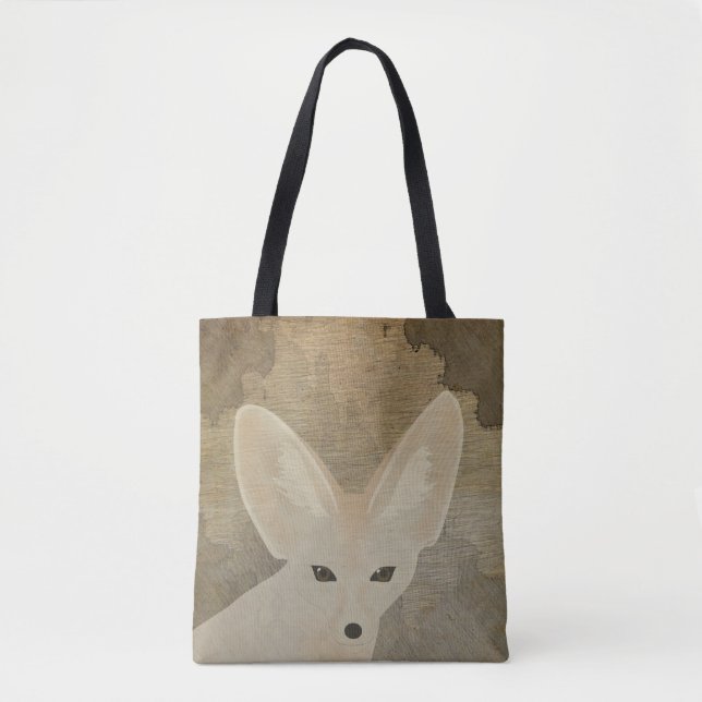 Fennec Fox Tote Bag (Front)